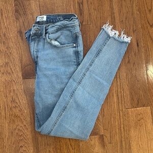 Kensie Light Blue High Rise Skinny Jeans